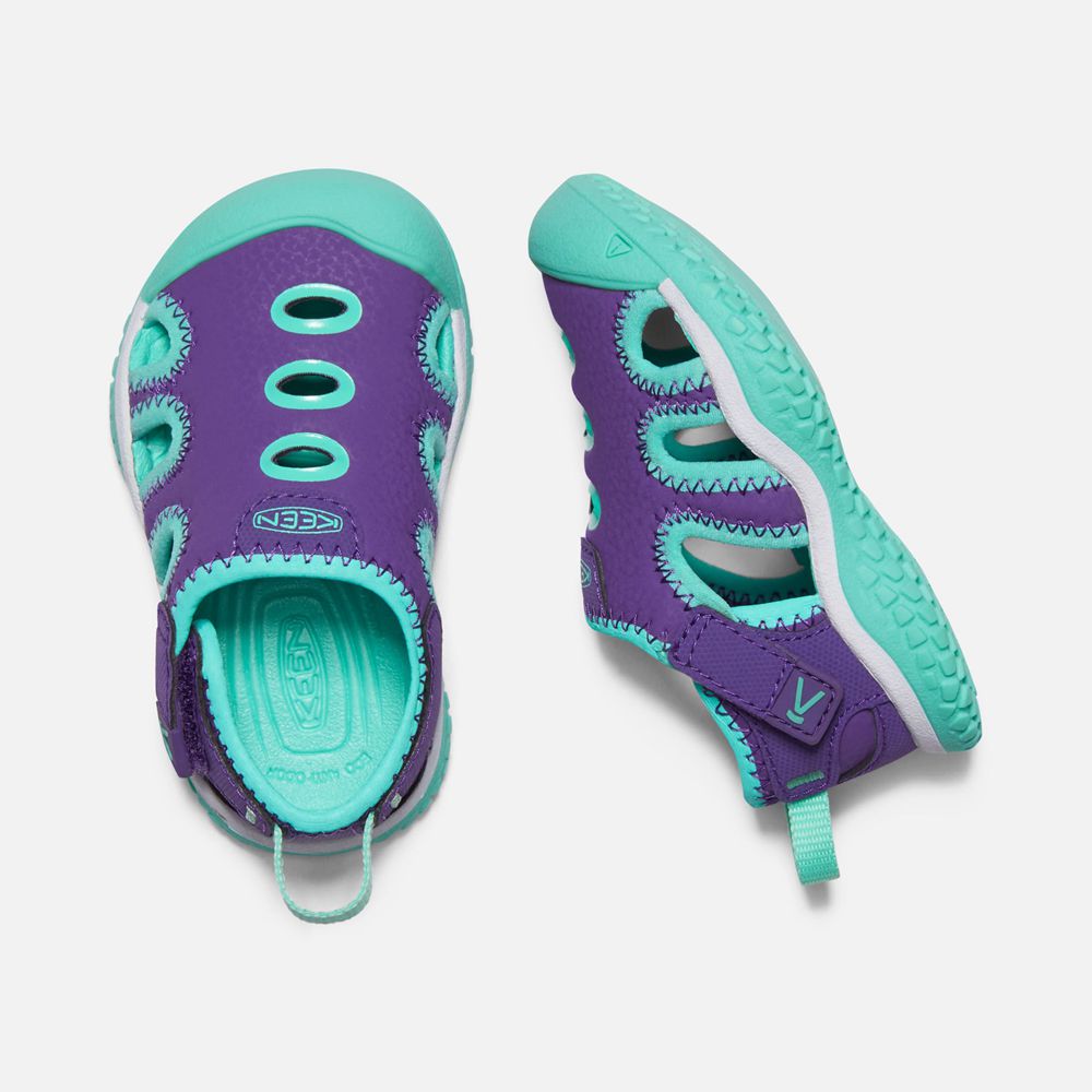 Keen Sandaler Barn Lila/Turkos - Stingray - 829167WEM